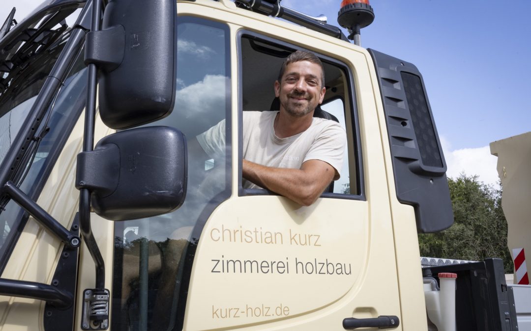 Christian und sein neuer Unimog